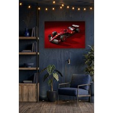 Formula 1 | Motors Temalı Dekoratif Cam Tablo