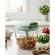 Nuveden Ieg™ Pratik Ipli Mutfak Doğrayıcısı Sebze Soğan Sarımsak Doğrayıcı NVDN-TKNRS34