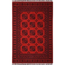 Luxess Buhara 1150 Kırmızı Pamuk Taban Halı