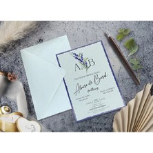 ABC Ofis Düğün Davetiyesi Cem Davetiye Elegance 7010 Baskı Dahil