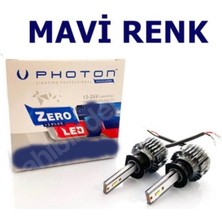 Mavi Renk H1 LED Zenon 2prç