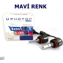 Mavi Renk H11 LED Xenon 2prç