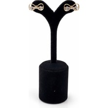 Pangu Lak Kaplama Taşlı Fiyonk Küpe