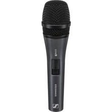 Sennheiser Pro Audio E 845-S Supercardioid Dynamic Vocal Microphone ile On /off