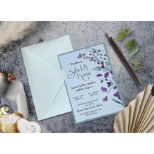 ABC Ofis Düğün Davetiyesi Cem Davetiye Elegance 7064 Baskı Dahil