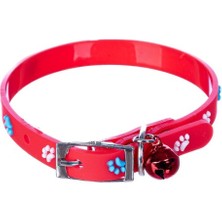 Pileli Store Ayarlanabilir Silikon Kedi Tasması