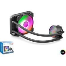 Poyraz Market Nodar ND2502 Sıvı Soğutma Fan 120 Argb 12CM Siyah