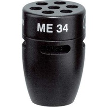 Sennheiser ME34 Cardioid Microphone Capsule, 40Hz-20kHz Frekans Yanıtı, 50 Ohm Impedance, Black