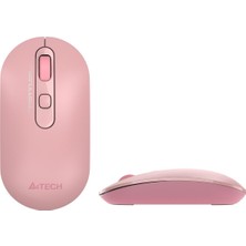 Poyraz Market A4 Tech FG20 Pembe Nano Kablosuz Optik 2000 Dpi Mouse