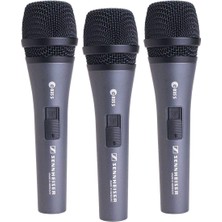 Sennheiser E 835-S Live Vocal Microphone With On Off Switch - 3pack,black