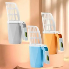 Pileli Store Mikopet Elekli Kedi Kum Küreği Seti