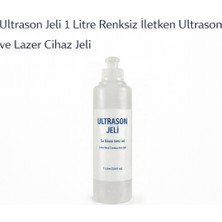 Poyraz Market Ultrason Jeli 1 Litre Renksiz Iletken Ultrason ve Lazer Cihaz Jeli 1 Adet