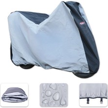 Gp Kompozit Universal Büyük Boy Motosiklet Brandası Gri