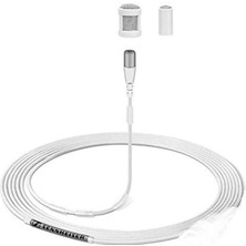 Sennheiser Pro Audio Mke 1-4-1 - Omniwayal Subminiature Lavalier Microphone ile 3pin Lemows - Whitephone