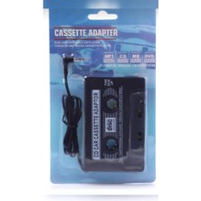 Abnturk Oto Teyp Kaset Adaptörü Mp3 Mp4 CD Çalar Kablolu Araç Aux Dönüştürücü Player