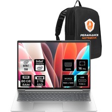HP Probook 4 G1I Core Ultra 7 255U 80GB RAM 2TB SSD 16" FHD+ FreeDOS D03KJETPN339 Notebook + Per4 Çanta