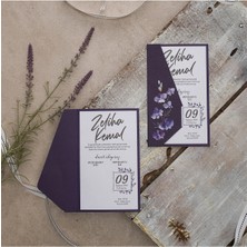 ABC Ofis Düğün Davetiyesi Eko Polen Davetiye Baskılı 40419