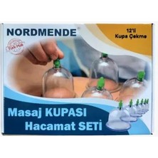 Pileli Store Hacamat Masaj Kupası 12'li Set