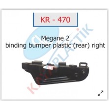 Kaya Matrixzn Arka Tampon Sağ Tesp.parc. Mgn Ii Sedan 07-09 L.84