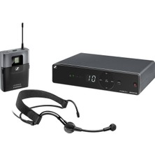 Sennheiser Xsw 1-Me3-A Wireless Headmic Set, A Range 548-572 Mhz, Black