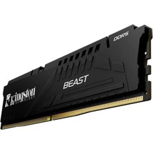 Poyraz Market Kingston Beast KF556C36BBE-16TR 16GB (1X16GB) Ddr5 5600MHZ CL36 Siyah Gaming Ram (Bellek)