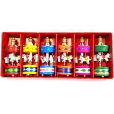 Akinco Dekoratif 6'lı Renkli Mini Atlı Karınca