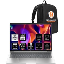 Hp Probook 4 G1I Intel Core Ultra 5 225U 32GB 4tb SSD 16" Fhd+ W11P Taşınabilir Bilgisayar & Per4 Çanta CS7Q4ETPN420