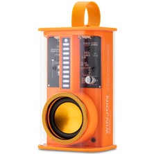 Poyraz Market Hadron K07PRO Turuncu Bluetooth Speaker 5W 102-61-47MM