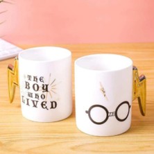 Pileli Store Hp Gözlük Şimşek Tasarımlı Kupa Bardak