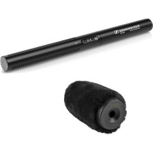 Sennheiser Mke 600 Shotgun Microphone ile Shotgun Microphones (14CM) Için H&a Profesyonel Rüzgarı