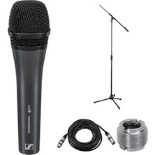 Sennheiser E 835 Dinamik Vocal Microphone Stand Cable Pouch Sche
