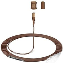 Sennheiser Pro Audio Mke 1-4-2 - Omniwayal Subminiature Lavalier Microphone ile 3pin Lemows - Brown