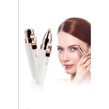 Pileli Store Çift Başlıklı Epilasyon Yüz Çene Işıklı Kıl Tüy Alma Mini Cep Epilasyonu