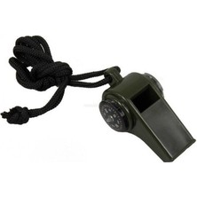 Pileli Store Pusulalı Çok Fonksiyonlu Acil Durum Düdüğü