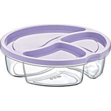 Pileli Store Yuvarlak Bölmeli Saklama Kabı ROYALEKS-MP-7049