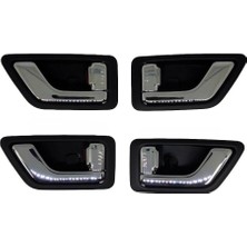 HYS Kapı Kolu Iç Açma Takım Hyundaı Getz 2003-2011 | Nikelajlı | 4 Kapı Ön - Arka - Sağ - Sol Set