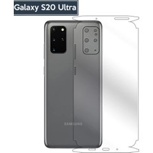 Pileli Store Ally Sm Galaxy S20 Ultra Hidrojel Hayalet Arka Tam Kaplama FILM-(5775)