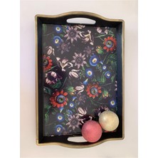 Pileli Store Elif Kulplu Desenli Tepsi ROYALEKS-İSR-5720