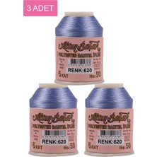 Pileli Store 3 Adet Altınbaşak Oya ve Dantel Ipi 20 gr - Royaleks - No: 620