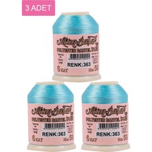 Pileli Store 3 Adet Altınbaşak Oya ve Dantel Ipi 20 gr - Royaleks - No: 363