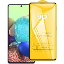 Pileli Store Ally Sm Galaxy A71 9d Full Glue Tempered Cam Ekran KORUYUCU-(5775)