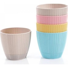 Pileli Store Serinova Sümela Saksı 1 Adet Yuvarlak 1 No 0,5 Lt Royaleks-Sml1