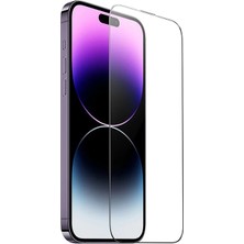 Pileli Store Hoco iPhone 14 Pro Ar Yansıma Önleyici Temperli Cam Ekran KORUYUCU-(5775)