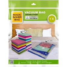 Pileli Store Jumbo Boy (73 cm x 130 Cm) Vakumlu Poşet - Vakumlu Hurç - Vakumlu Torba