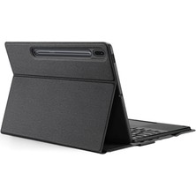 Pileli Store Dux Ducis Sm Galaxy Tab S8 Plus-S7 Plus-S7 Fe ile Uyumlu Bluetooth Klavye Touchpad KILIF-(5775)