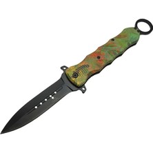 Pileli Store GB Bukelamun 485 Kamp Çakı 25,5 cm - Oluklu, Plastik Sap, Kemerlikli