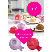 Pileli Store Pratik Pilav ve Tatlı Kalıbı 4 Adet Pilav ve Tatlı Şekillendirici