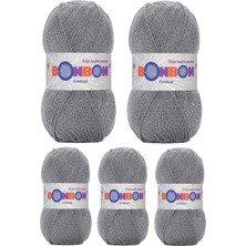 Pileli Store 5 Adet Festival Simli Örgü Ipi Yünü Renk NO:233