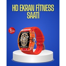 Pileli Store Şeffaf Tasarımlı Akıllı Saat Dokunmatik Ekranlı