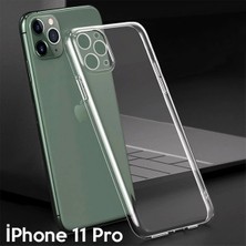 Pileli Store Ally Iphone 11 Pro 5.8 Inch Kamera Korumalı Silikon KILIF-(5775)